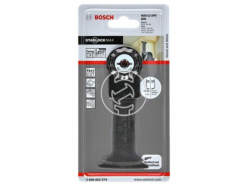 Bosch StarlockMax BIM MAII 52 APB merülőfűrészlap oszcilláló multigéphez