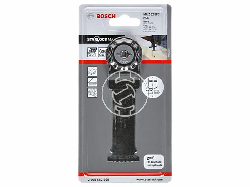 Bosch StarlockMax HCS MAIZ 32 EPC merülőfűrészlap oszcilláló multigéphez