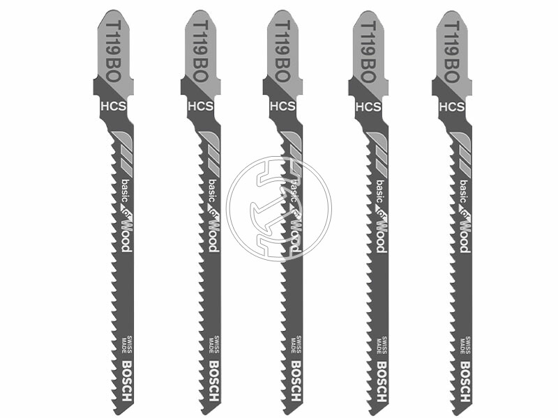 Bosch T 119 BO Basic for Wood 83 mm szúrófűrészlap 5 db