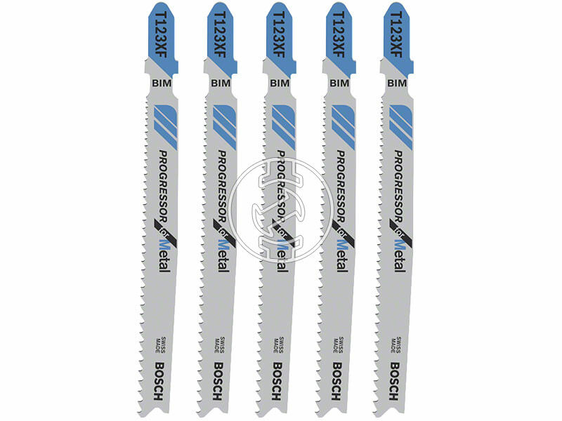 Bosch T 123 XF Progressor for Metal 100 mm szúrófűrészlap 5 db