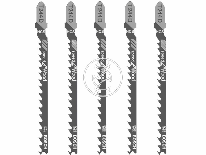 Bosch T 244 D Speed for Wood 100 mm szúrófűrészlap 5 db