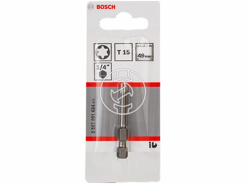 Bosch torx behajtóbit T15, 49 mm