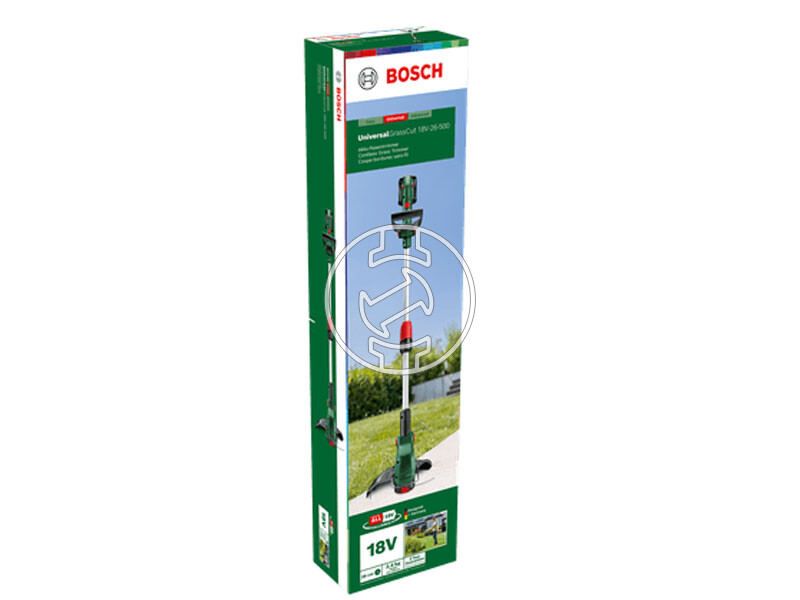 Bosch UniGrassCut 18V-26-500 akkus fűszegélynyíró