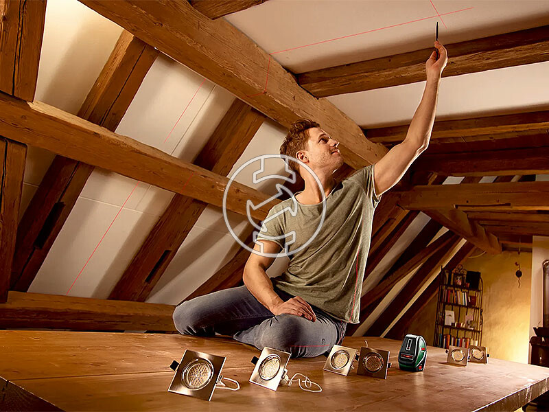 Bosch UniLevel 2 Basic vonallézer