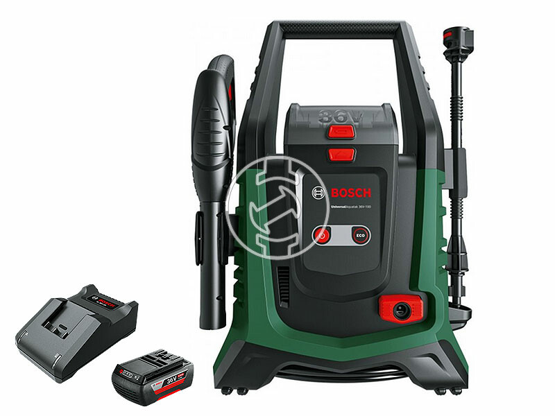 Bosch UniversalAquatak 36V-100 akkus magasnyomású mosó 1 x 36V 4.0Ah + AL 36V-20