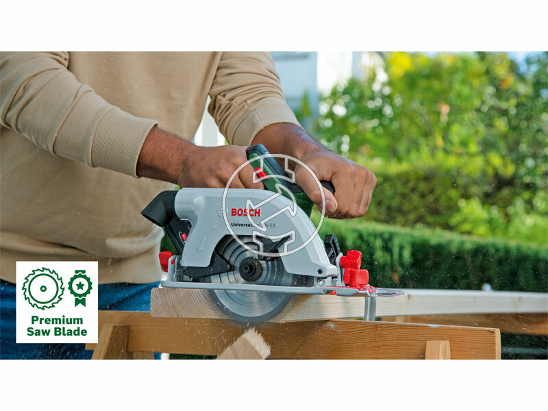 Bosch UniversalCirc 18V-53 akkus körfűrész
