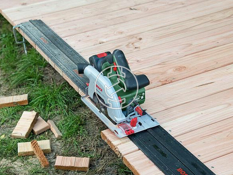 Bosch UniversalCirc 18V-53 akkus körfűrész 1 x PBA 18V 2.5Ah + AL 18V-20