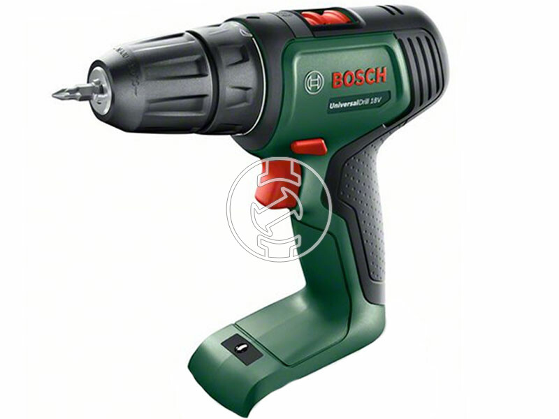 Bosch UniversalDrill 18 akkus fúrócsavarozó tokmányos