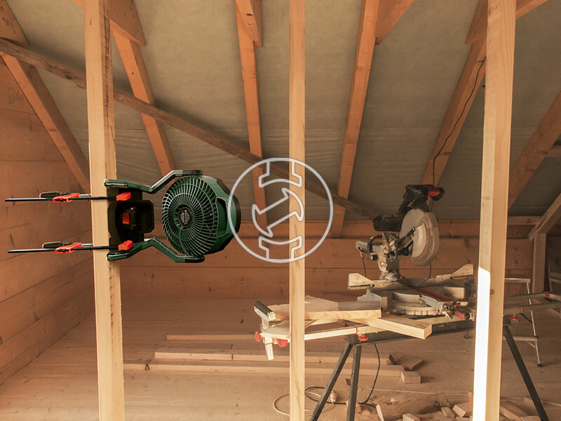 Bosch UniversalFan 18V-1000 akkus ventilátor (akku és töltő nélkül)