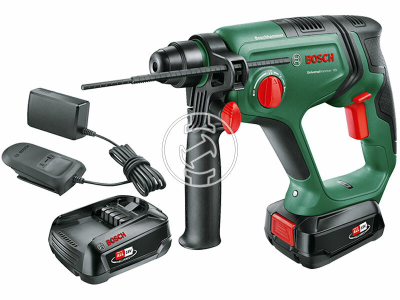 Bosch UniversalHammer 18V akkus fúrókalapács 2x2,5Ah
