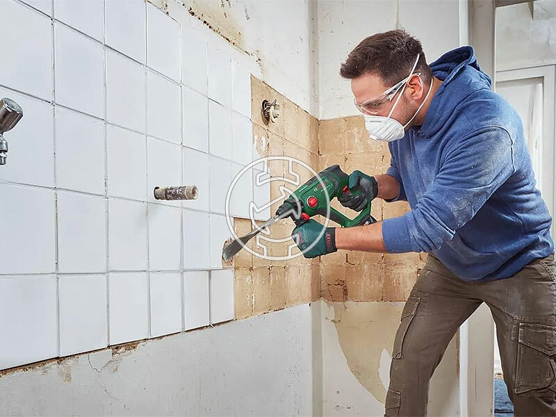 Bosch UniversalHammer akkus fúró-vésőkalapács 1 x PBA 18V 4.0Ah + AL 1830 CV