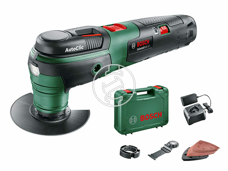 Bosch UniversalMulti 12 akkus multifunkciós gép rezgő 1 x PBA 12V 2.0Ah + GAL 12V-20