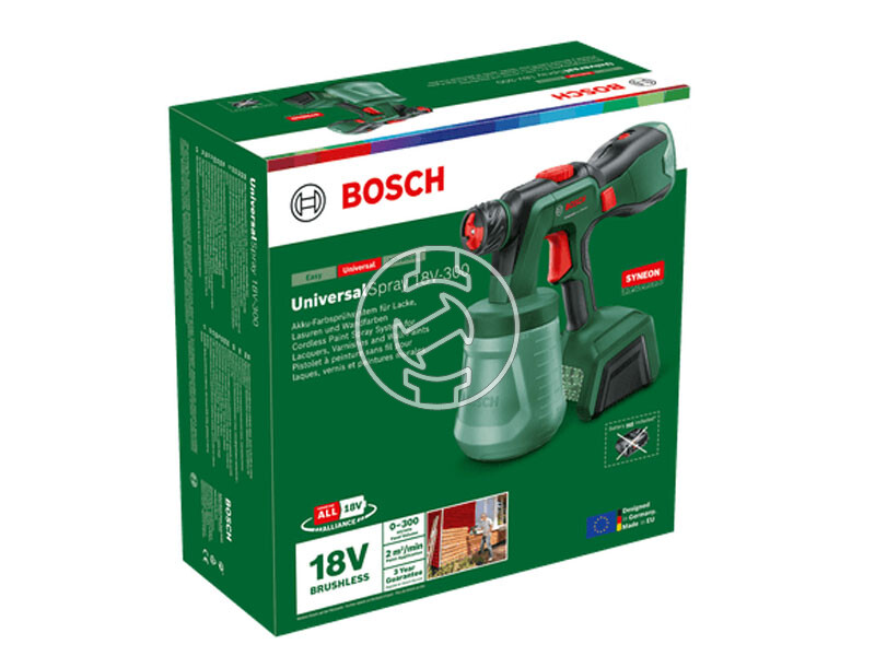 Bosch UniversalSpray 18V-300 akkus festékszóró