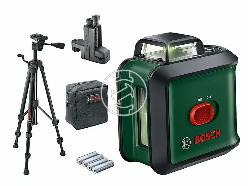 Bosch UnivLevel360Set vonallézer TT 150 állvány + MM 3