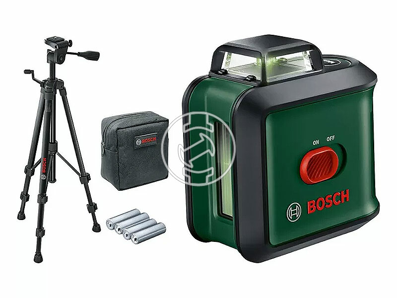 Bosch UnivLevel360Set vonallézer TT 150 állvány