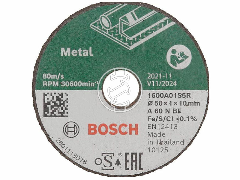 Bosch vágókorong 1600A01S5Y