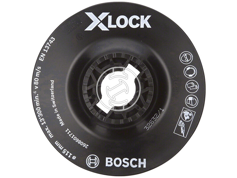 Bosch X-LOCK 115mm Soft gumitányér fibertárcsához