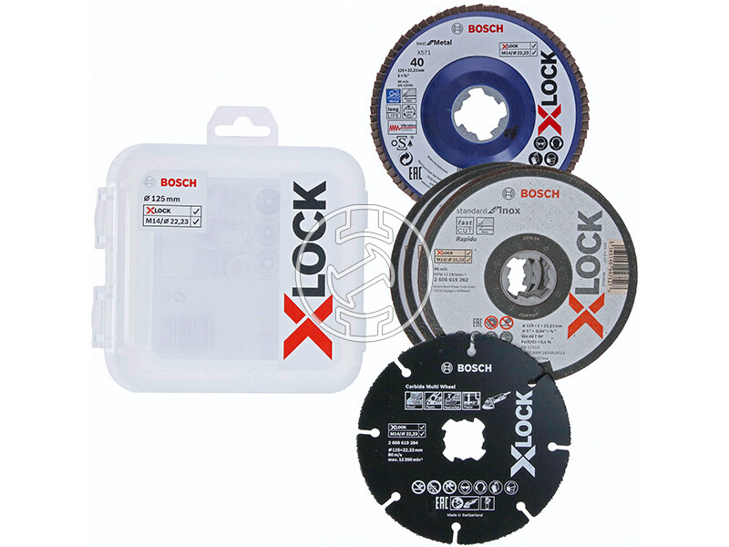 Bosch X-LOCK 125mm kezdő készlet