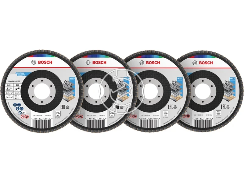 Kép: Bosch X451 lamellas csiszolokorong 115 x 2223 mm 15 reszes_0.webp