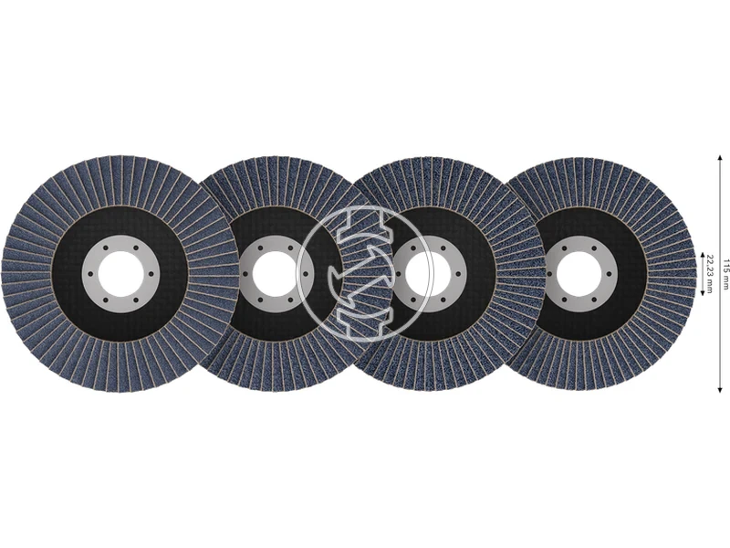 Kép: Bosch X451 lamellas csiszolokorong 115 x 2223 mm 15 reszes_1.webp