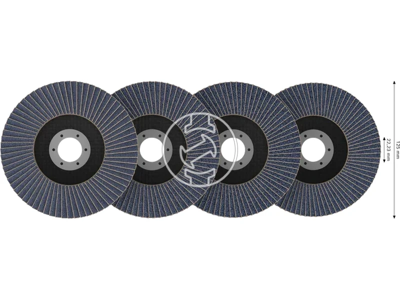 Kép: Bosch X451 lamellas csiszolokorong 125 x 2223 mm 15 reszes_1.webp