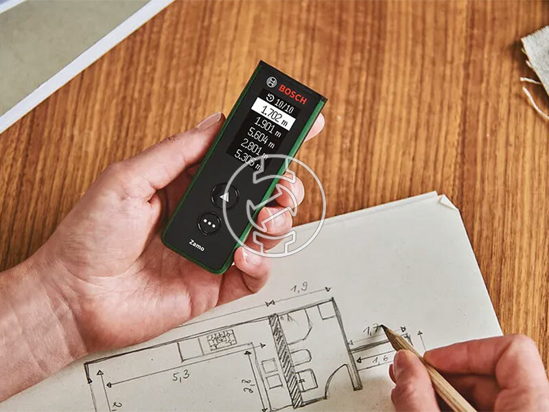 Bosch Zamo IV távolságmérő készlet