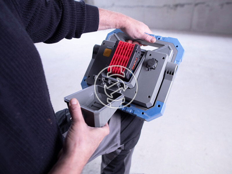 Brennenstuhl BS 8050 MH akkus és hálózati térmegvilágító lámpa