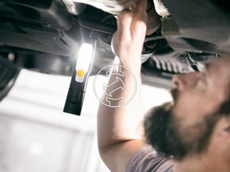 Brennenstuhl HL 200 A beépített akkumulátoros szerelőlámpa