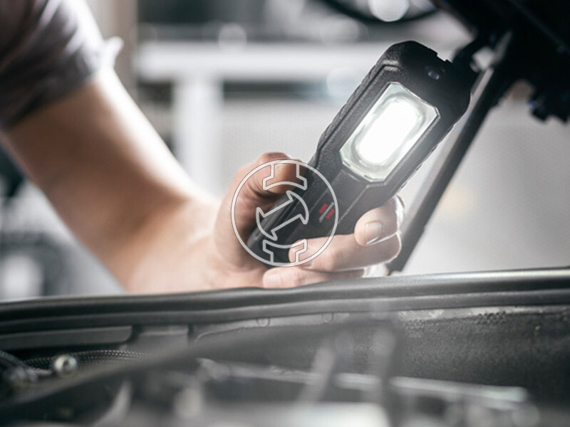 Brennenstuhl HL 700 A beépített akkumulátoros szerelőlámpa