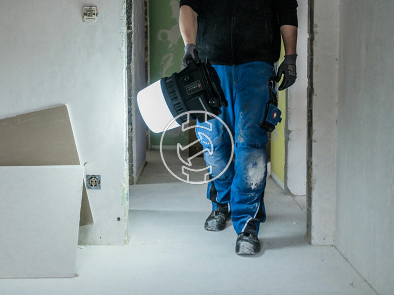 Brennenstuhl MULTI 12050 MH Hybrid hordozható akkus LED reflektor