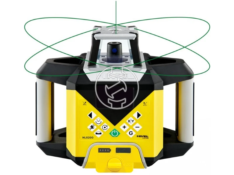 Nivel System NL620G forgólézer állvánnyal és mérőléccel
