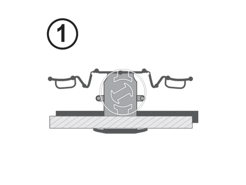 Kép: Burkolatszintezo rendszer keszlet 69 mm lapvastagsaghoz 100 db.webp