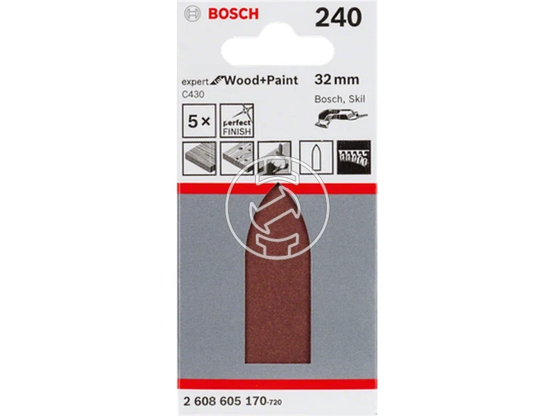 Kép: C430 csiszolopapir csiszoloujjhoz Wood and Metal.webp