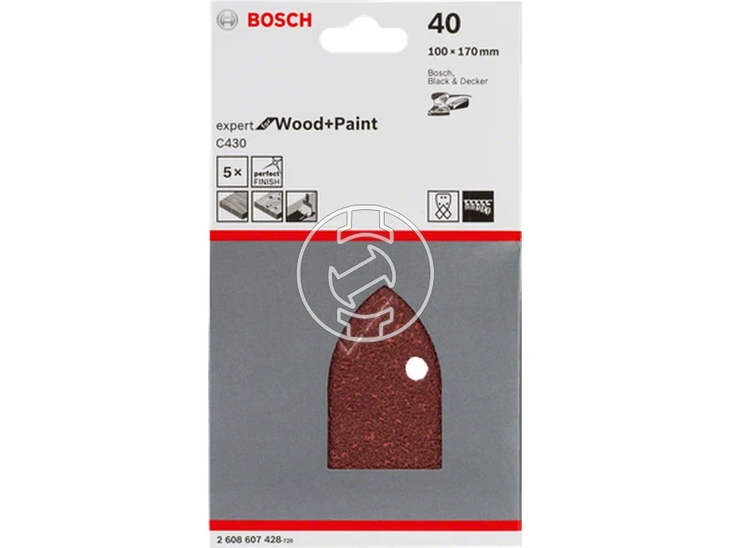 Kép: C430 Expert for Wood and Paint csiszolopapir multicsiszolokhoz.webp