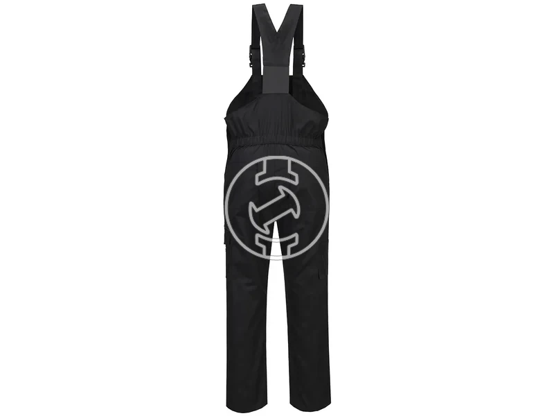 Kép: CD850 - WX2 Eco Stretch Bib and Brace Fekete L.webp