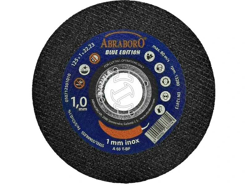 Kép: Chili INOX BLUE vagokorong 125 x 1.0 x 2223_0.webp