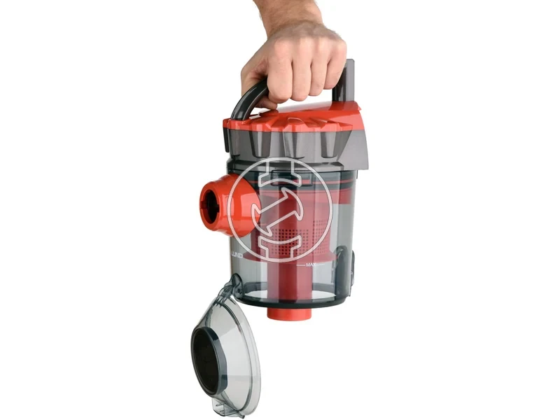 Kép: Ciklonos porszivo 700 W piros 3 db kefevel.webp