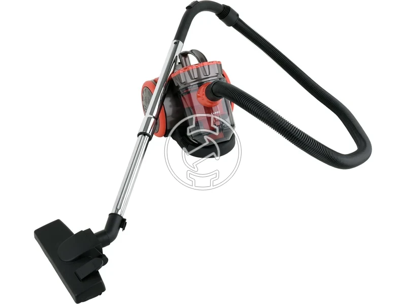 Kép: Ciklonos porszivo 700 W piros 3 db kefevel.webp