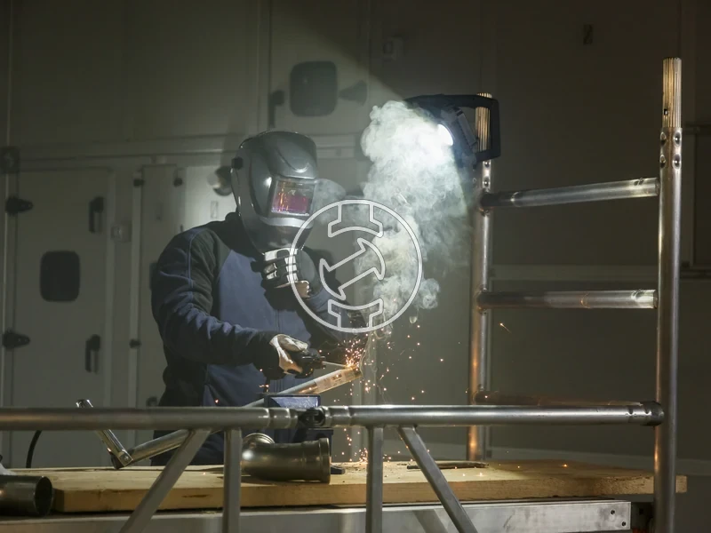 Kép: CL 5050 MBAH akkuhalozati csiptetheto munkalampa 6800 lm.webp