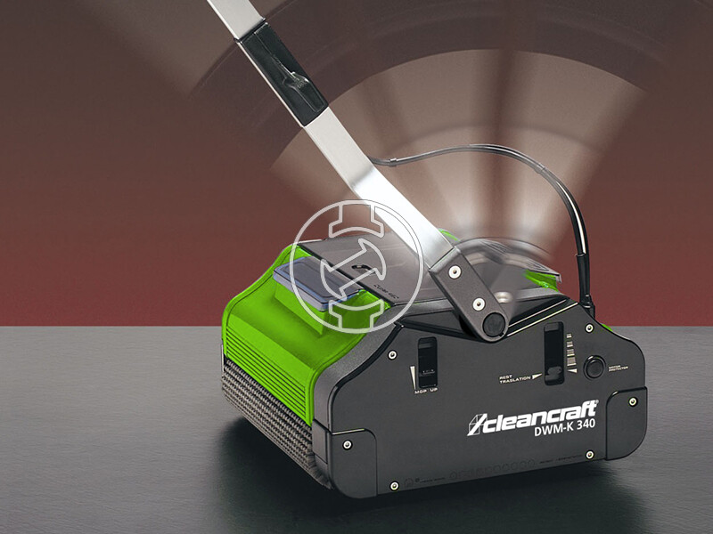Cleancraft DWM-H 340 elektromos padlótisztító