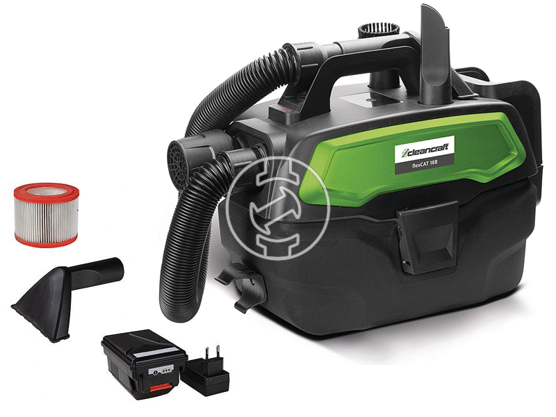Cleancraft flexCAT 18B akkus porszívó