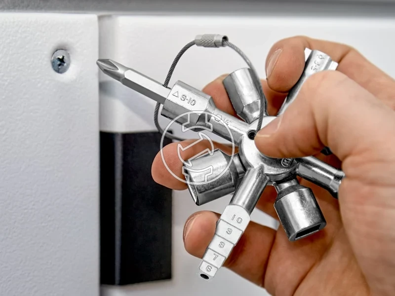 Kép: Control Cabinet Key TwinKey.webp