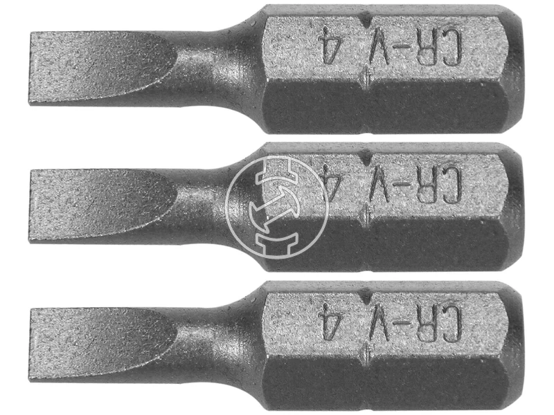 Kép: Csavarhuzo bitek 14 hatszog szar 25 mm 4 mm 3 db.webp