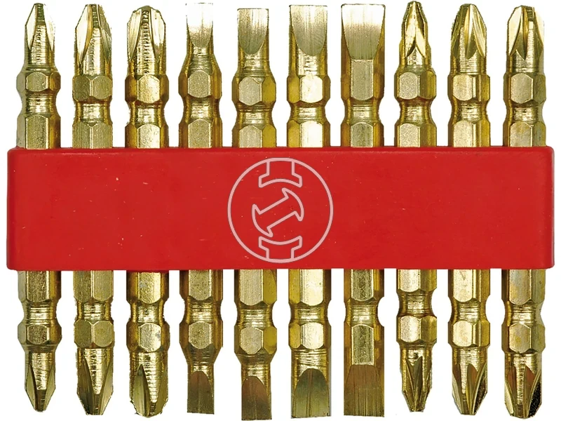 Kép: Csavarhuzo bitkeszlet 10 reszes aranyszinu.webp