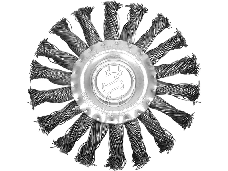 Kép: Csavart szalu drotkorong korkefe 100 mm.webp