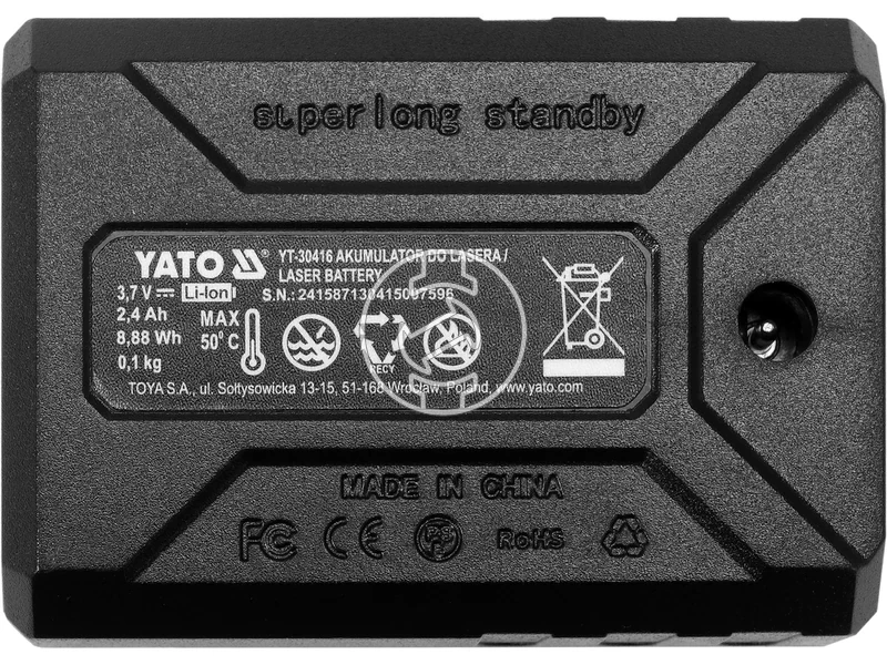 Kép: Csereakkumulator YT-30415-hoz 2400 mAh.webp