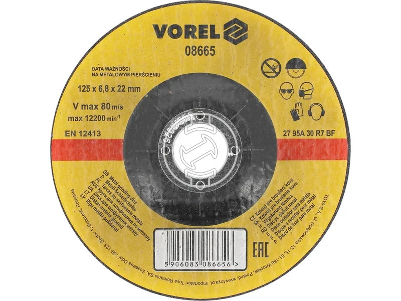 Kép: Csiszolokorong femhez 125 x 68 x 22 mm.webp