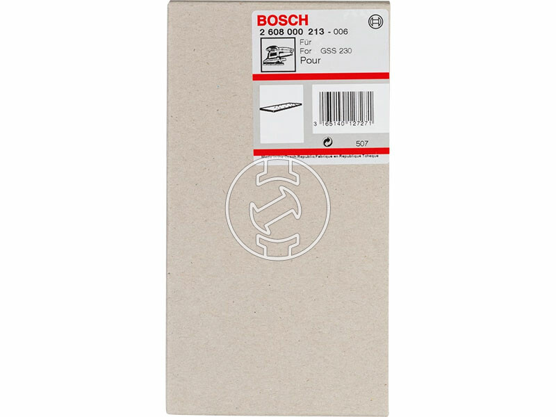 Csiszolólap tépőzáras rögzítés nélkül