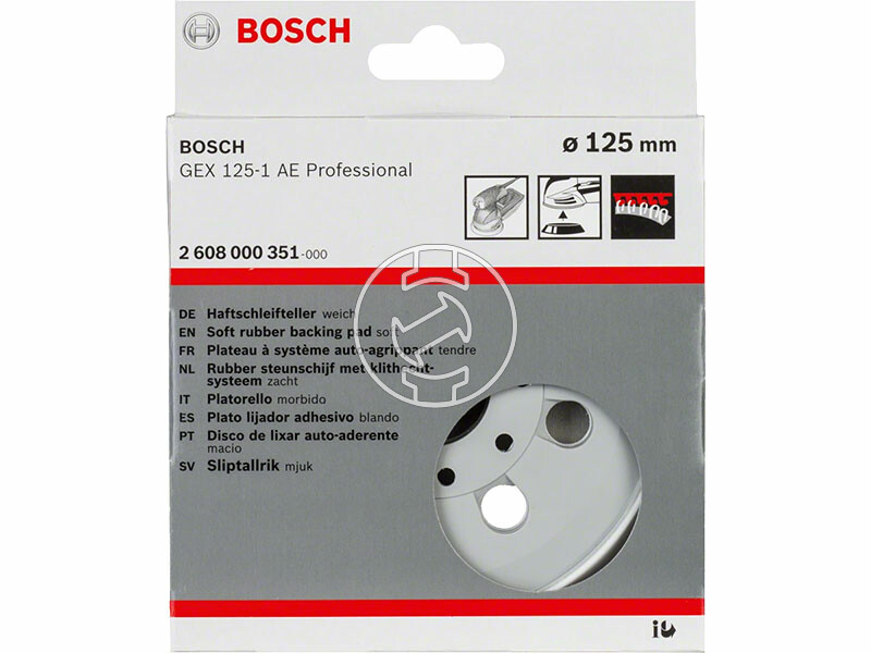 Csiszolótalp GEX 125-1AE Professional-hez