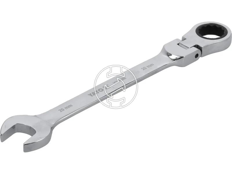 Kép: Csuklos racsnis csillag-villas kulcs 20 mm.webp